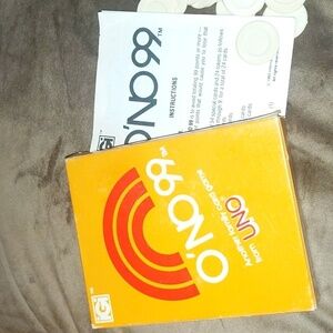 1980 Uno O'no 99 Card Game